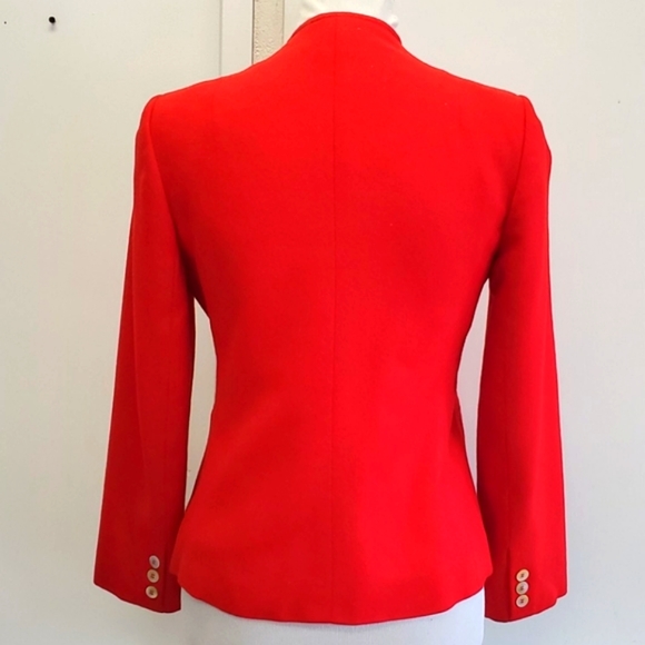 🆑️vintage woolred blazer - Picture 3 of 5